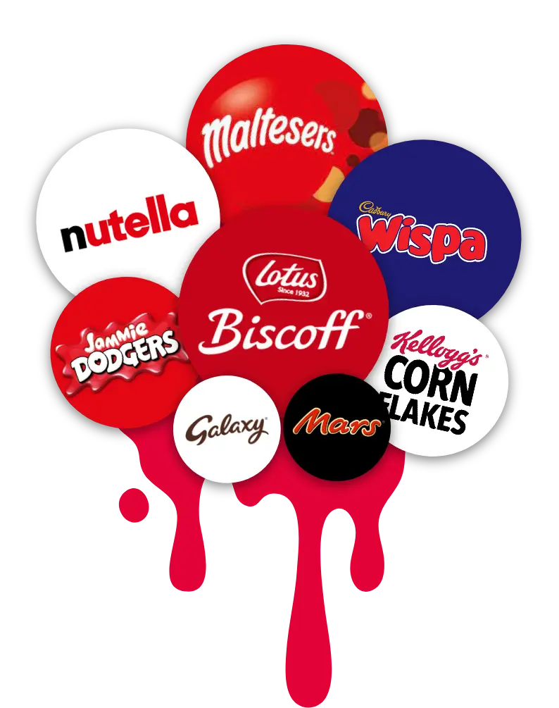 Image of brands used in cakes